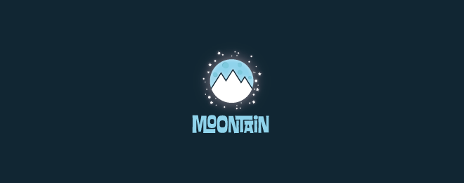 30-moon-logo-design