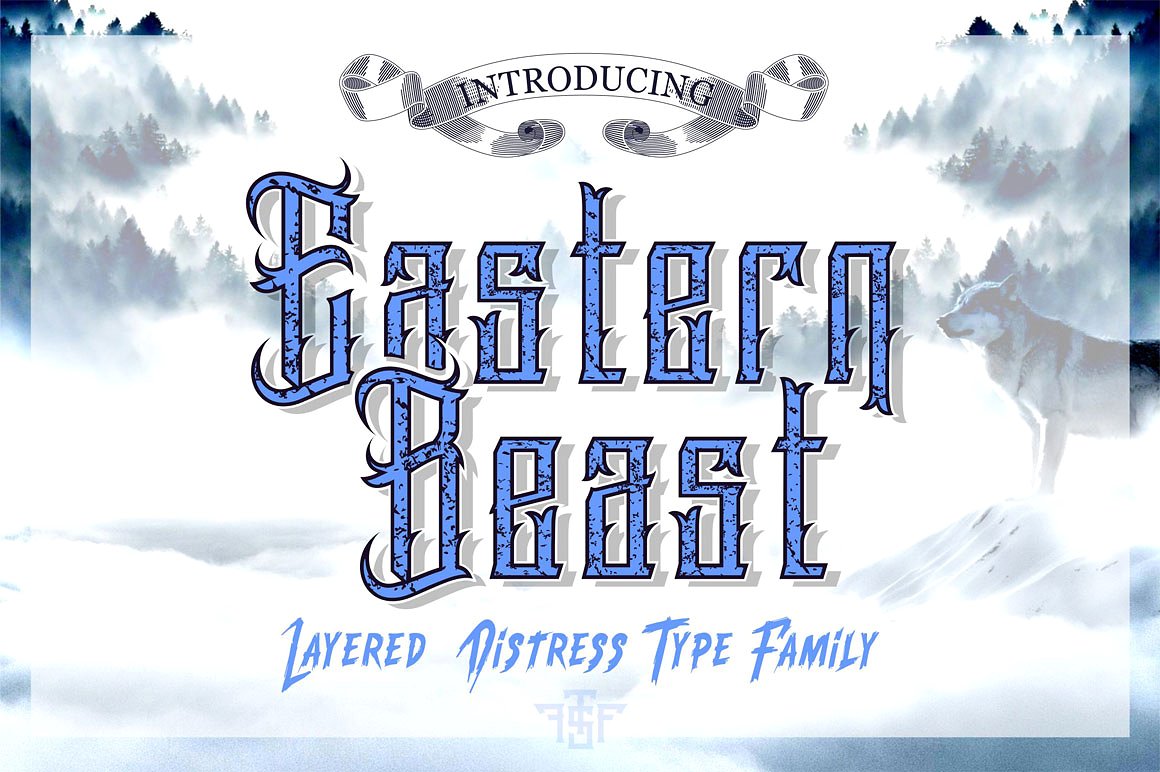 Шрифт Eastern Beast