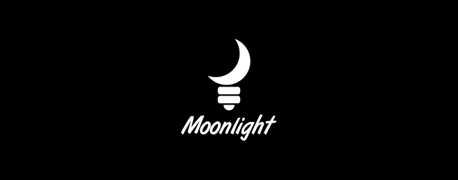 19-moon-light-logo-design