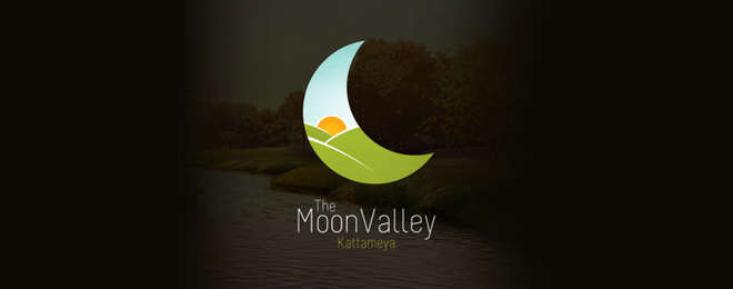 20-moon-logo-design