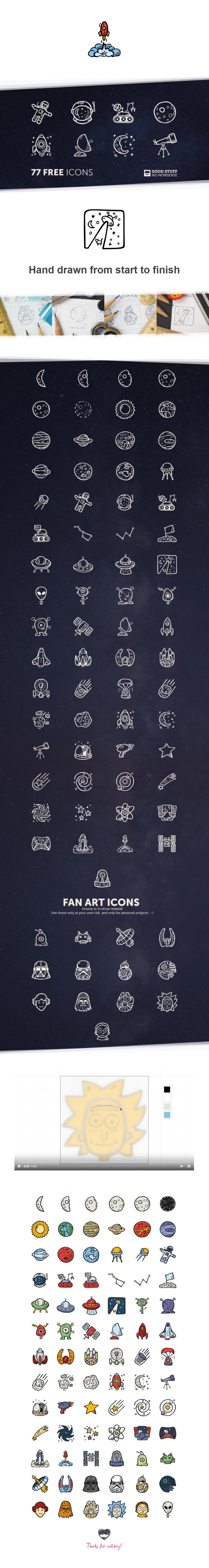 space-icon-pack-free