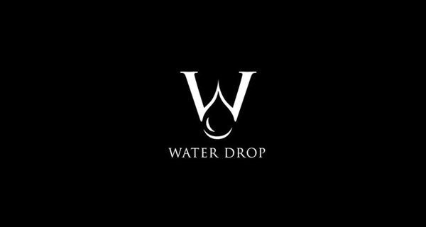 creative-single-letter-logo-designs-water-drop