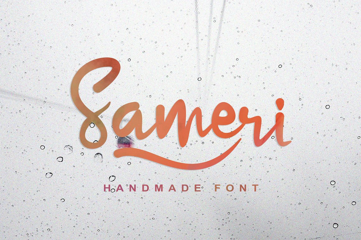 Шрифт «Sameri»