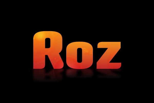 Шрифт «Roz»
